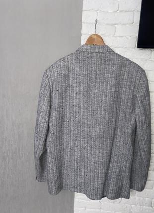 Пиджак, полушерстяной пиджак, піджак шерсть topman xl-xxl 56-58р2 фото
