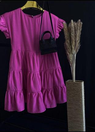 Сукня на дівчинку. колір: зелений, малиновий. розміри від 128 до 158. є обмін, повернення немає.