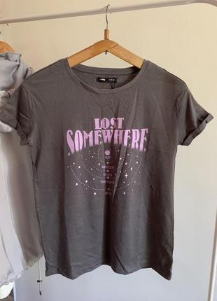 Футболка жіноча сіра