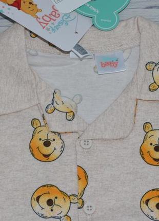 1-2/4 - 5 лет новая фирменная детская пижама пижамный комплект премиум класс winnie the pooh disney4 фото
