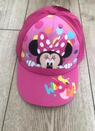 Детская кепка, бейсболка минни маус disney minnie mouse 50-54