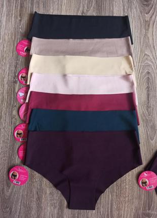 Безшовні трусики cottonhill 92-99см сліпи