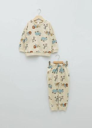 12-18/18-24/2-3/3-4/4-5 років новий фірмовий спортивний повсякденний костюм lc waiki вакі