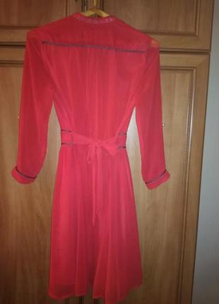 Красное платье английского бренда uttam boutique2 фото