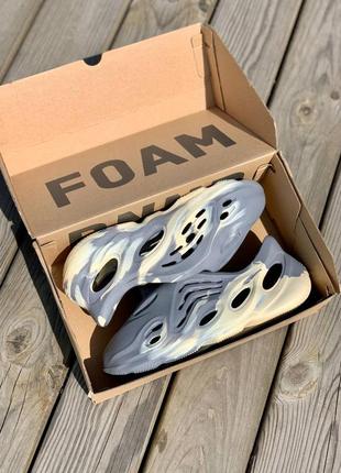 Сандали adidas yeezy foam mxt ‘moon grey’5 фото