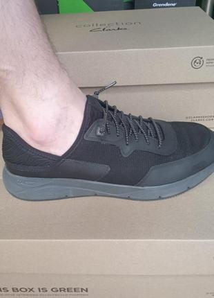 Кроссовки clarks davis low black combi. ecco grisport merrell columbia.