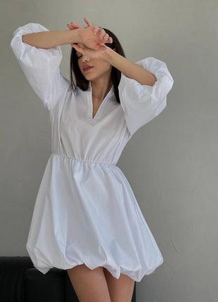 Неперевершене біле плаття1 фото