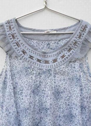 Летняя легкая удлиненна блузка 🌿2 фото