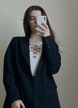 Топ майка з вишивкою