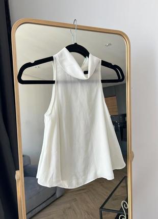 Белая кофта/белая майка