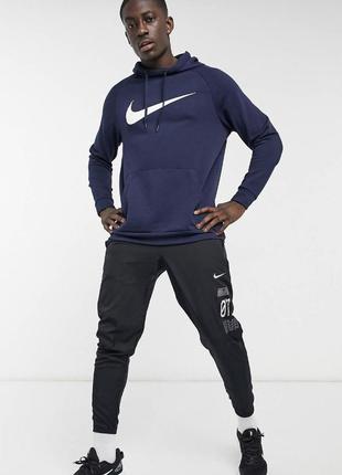 Синє худі nike training dri-fit оригінал нове2 фото