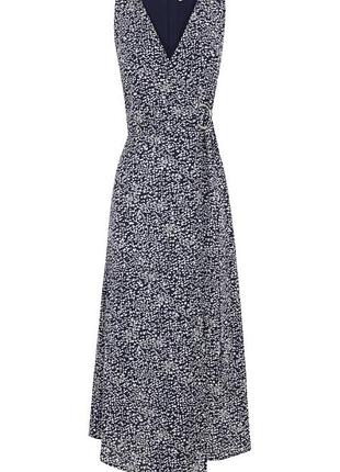 Платье на запах warehouse сарафан на запах