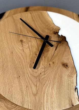 Годинник/epoxy wall clock7 фото