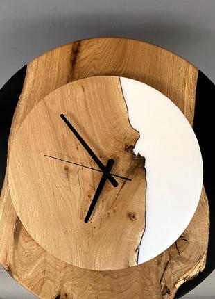 Годинник/epoxy wall clock5 фото