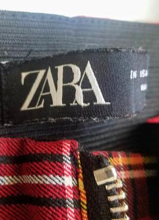 Штани zara у клітинку4 фото