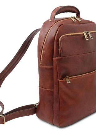 Мужской кожаный рюкзак melbourne tl142205 от tuscany4 фото