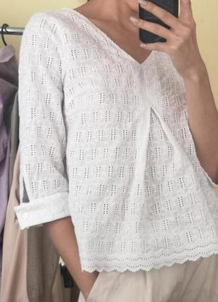 Біла блуза прошва біла блуза прошвы