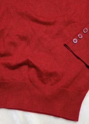 Гольф. водолазка кирпичного цвета  свитер женский4 фото