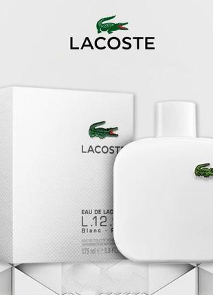 Чоловічий аромат у стилі lacoste eau de l.12.12 blanc чоловічий спортивний парфум1 фото