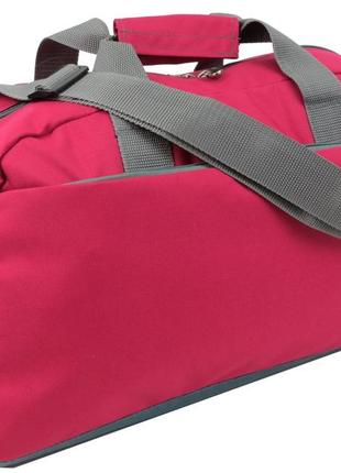 Жіноча спортивна сумка для фітнесу 18 л wallaby 2151 рожева