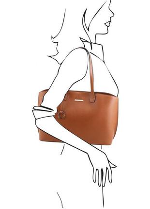 Набор женская сумка шоппер и кошелек tuscany pantelleria tl1421579 фото
