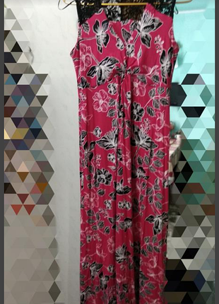 Сарфан в пол, платье макси на лето