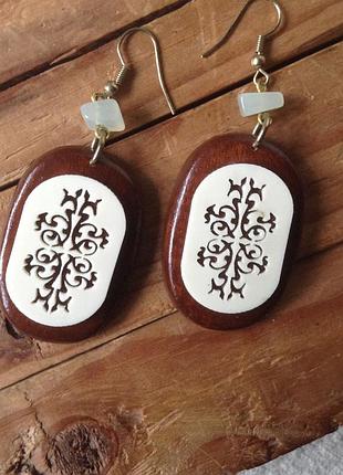 Серьги редкой работы. европа.