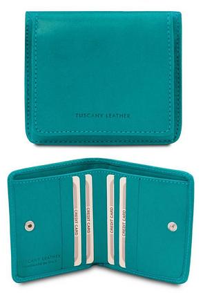 Портмоне женское кожаное с монетницей tuscany tl142059