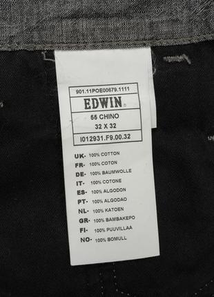 Edwin 55 chino чоловічі штани чіноси pmh1234586 фото