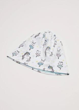 3-6/7-10 лет новая фирменная трикотажная шапка шапочка девочке lc waikiki вайкики