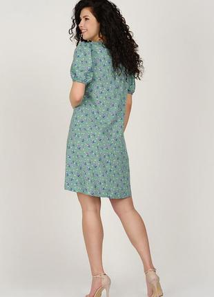 Платье кокос оливковое 3