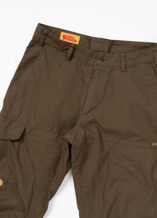 Fjallraven g-1000 (85785) karl trousers, dark olive чоловічі штани карго pmh1234662 фото