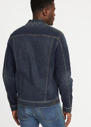 Built-in flex jean jacket for men2 фото