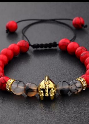 Чоловічий браслет-амулет🤍❤🖤❤❤