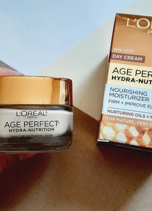 🇺🇸крем для обличчя l'oreal age perfect hydra - nutrition