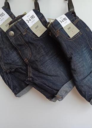 Шорты джинсовые на мальчика primark 2-3 года, 98 см8 фото