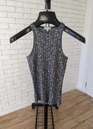 Стильна майка в рубчик river island