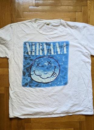 Футболка мерч nirvana