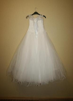 Шикарне весільне плаття ( будь-яка в ньому буде красунею )3 фото
