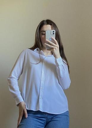 Базова сорочка сорочка біла uniqlo