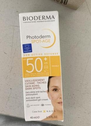 Bioderma photoderm spot-age spf 50 биодерма сонцезахисний