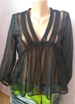 Розкішна сексі-блузв/zara/m