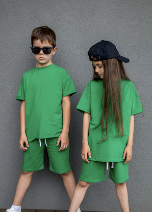 Дитячий літній костюм з бавовни