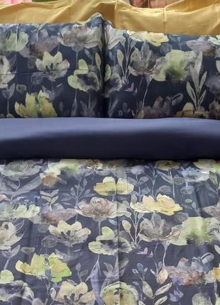 Евро комплект постельного белья сатин issimo "cosmopolit" в коробке люкс качества євро комплект постільної білизни люкс якості8 фото