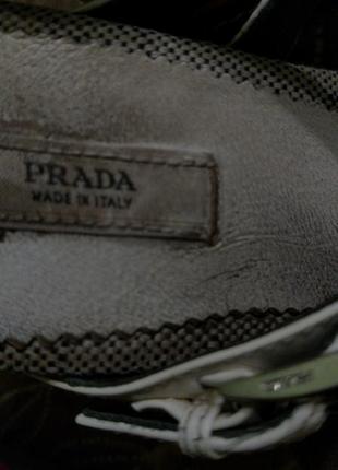 Шлепки prada италия оригинал4 фото