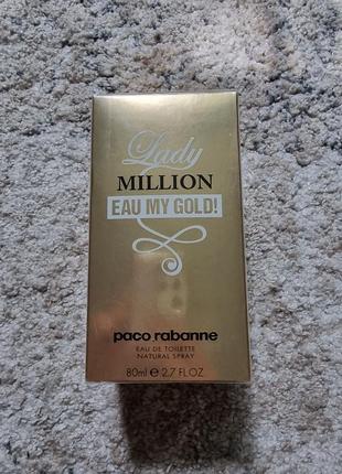 Lady million paco rabanne. очень стойкий1 фото