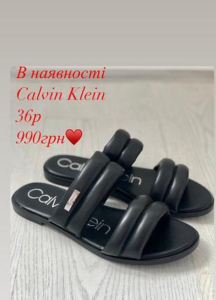 Шльопки calvin klein