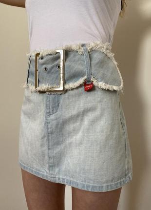 Джинсовая юбка