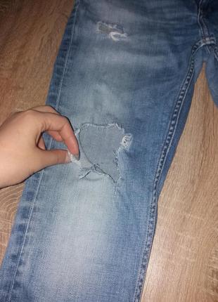 Очень рваные джинсы от zara3 фото