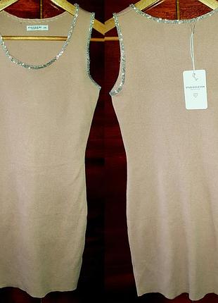 Рожева сукня studio eleven collection  л-хл нова бірки